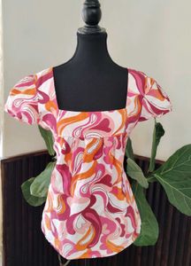 Patterned Top