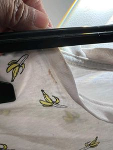 Banana Print Graphic Tee