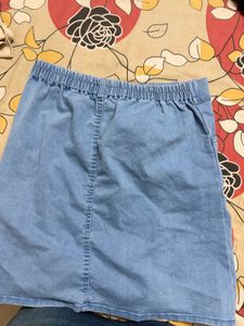 Mini Denim Skirt