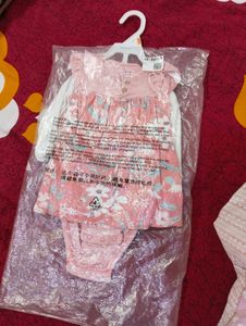 Carter&#39;s 2 Piece Bodysuit Dress And Cardigan