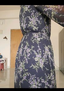 blue vintage dress