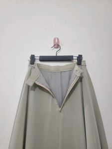 Beige Midi Skirt (Imported)