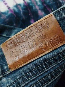 Aesthetic vintage Men&#39;s Blue Denim Jeans