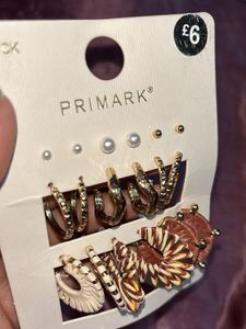 Primark Earring Set - 9 Pack