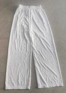 White Wide Leg Pants