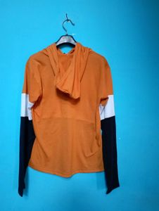 Hoodie alike TOP 🧡🖤