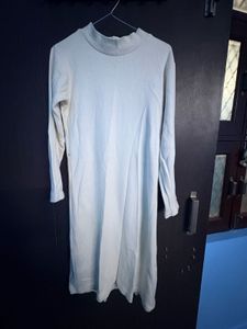 White Long Sleeve Dress