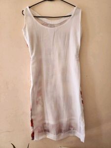 White Sequence Work Suit