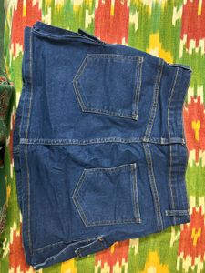 Denim Mini Skirt