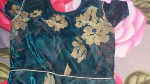 Golden Floral Frock