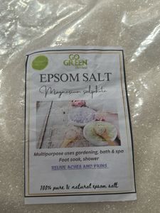 Epsom Salt For Pain Releif