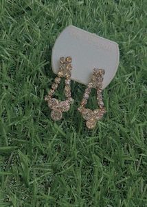 Sparkling Drop Earrings