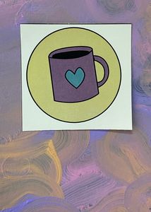 Coffee Mug Sticker