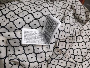 ZARA satin Geometric Shirt