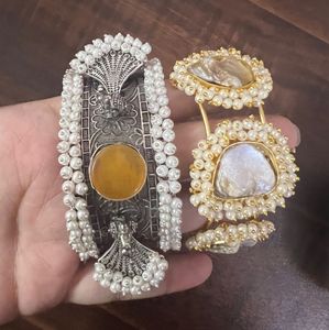 Golden pearl Adjustable Cuff