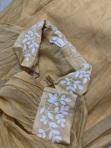 Yellow Embroidered Dress