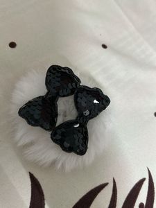 Sequin Bow Hair Ties