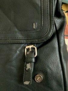Black Convertible Backpack