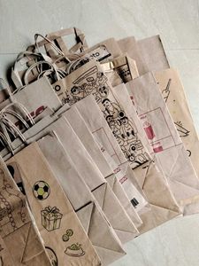 Eco-Friendly Paper Bags–Set of 27-Mixed Sizes-₹6PP