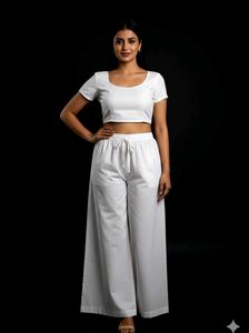 XXL women fashionable palazzo