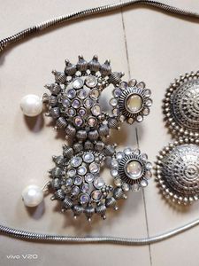 Beautifull Silver 🤍🤍 Jewellery Set 😍