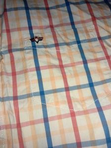 Large Size Checked Casual Long Sleeve Shirt