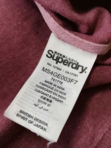 Superdry Men Brand Logo Classic Fit Polo Tshirt