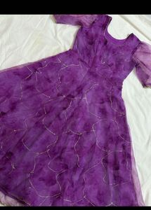 Organza Long Dress(Y2k Print)
