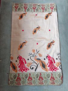 Motka Silk Hand Embroidery Saree