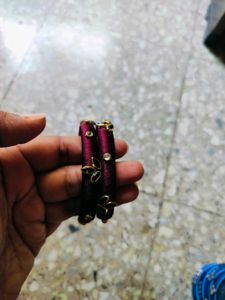 Sree Rama Navami Spl Silk Thread Bangled