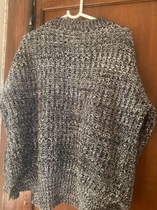 Black And White Mixed Sweater