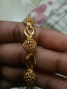 Golden Finish Bangle