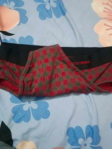 spykar Grey Colour Brief With Red Line