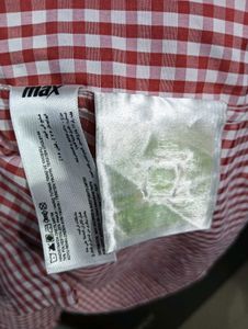 max Red Checked Shirt
