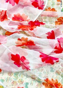 Elegant White Organza Salwar