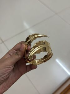 Gold Leaf Cuff Bracelet
