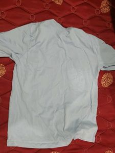 Graphic Tee with Floral Detail