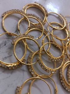 Combo pack of 12 pairs Hoop Earrings at wholesale