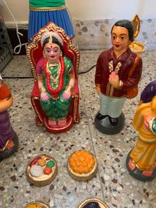 Gollu Dolls - Seemantham/valaikappu Set