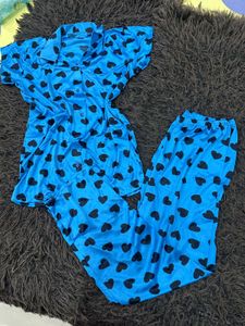 Cute Heart Pajama Set
