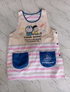 Doraemon Apron - Cute Nursery Teacher Style!