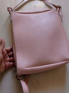 Peach Sling Bag In Good Condition