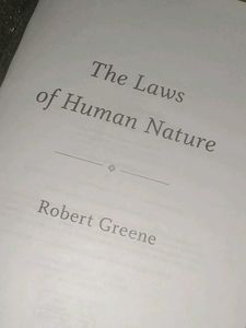 THE LAWS OF HUMAN NATURE(by Robert Freene)