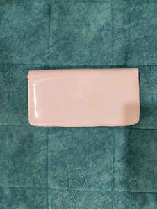 Cute Pink Patent Leather Wallet