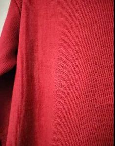 Black &amp; Red Combo Body Fitted Top For Women