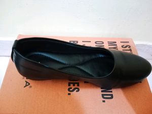 Black Shoes/Black Pumps/Black Ballerina/ For College Office Use And Daily Use