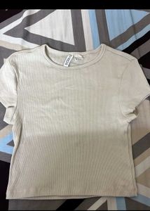 H&M Beige Top
