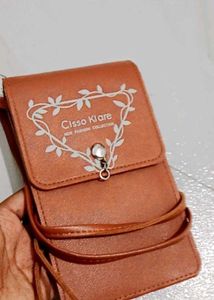 Cute Brown Crossbody Bag..🎀