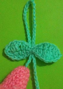 New Lilly Crochet Keychain