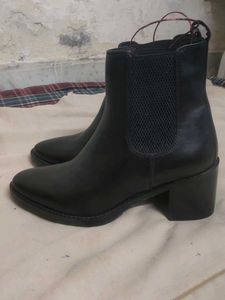 Black Leather Boots